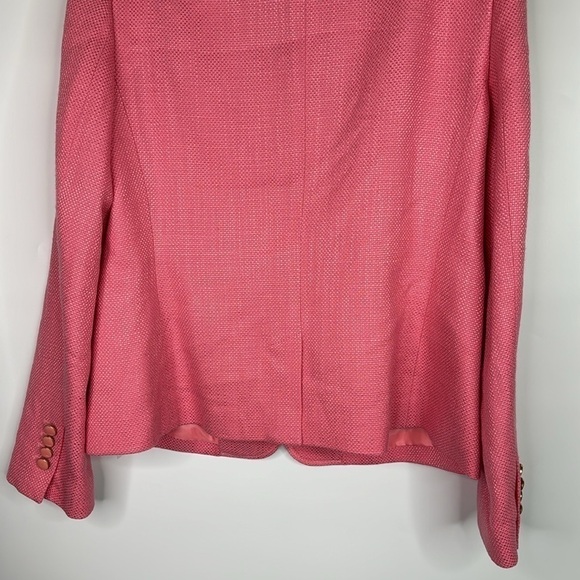 Talbots Pink The Grace Fit Pink Blazer Jacket Size 12 NWT - Picture 6 of 10